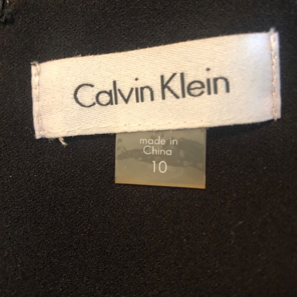 CALVIN KLEIN BLACK COCKTAIL DRESS🖤 - Picture 6 of 7